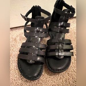 NWOT Born Tripoli Leather Gladiator Sandals